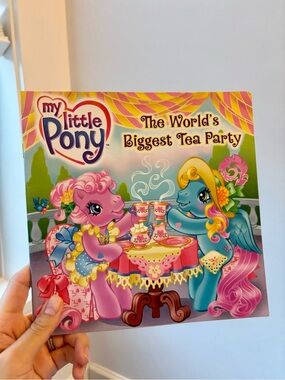 My Little Pony "The World's Biggest Tea Party" Book 2006